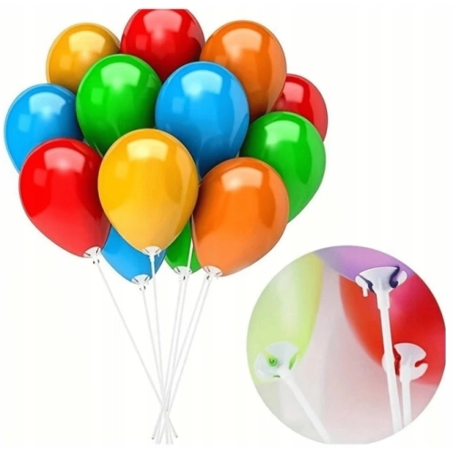 Patyk kijek do balonów balon zatyczka dekoracja cena za 2 sztuki